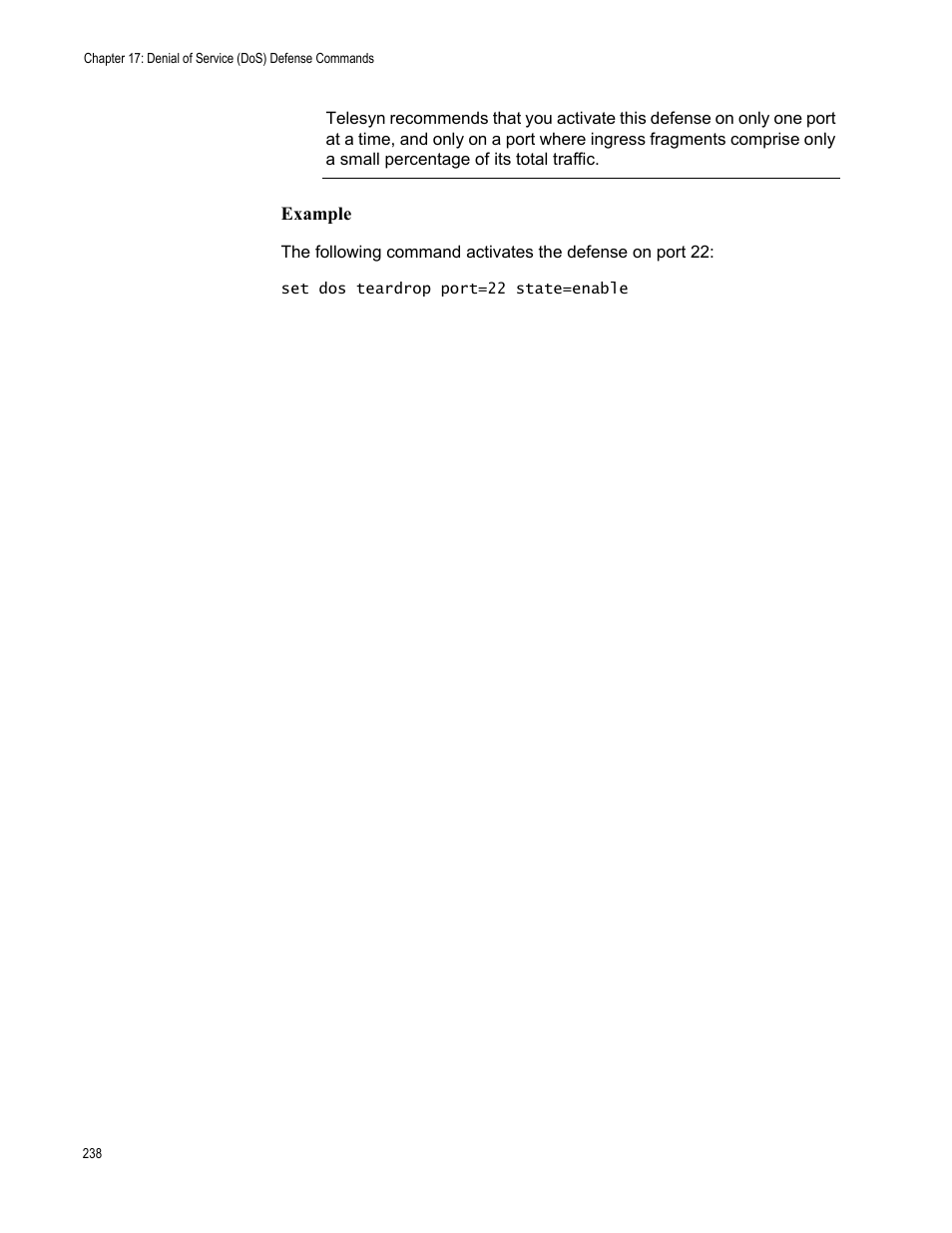 Example | Allied Telesis AT-S63 User Manual | Page 238 / 562