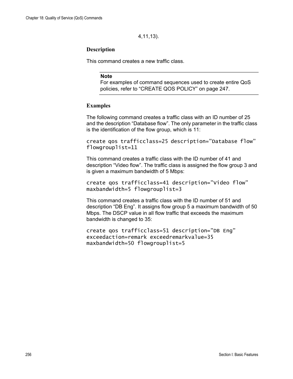 Description, Examples | Allied Telesis AT-S63 User Manual | Page 256 / 562