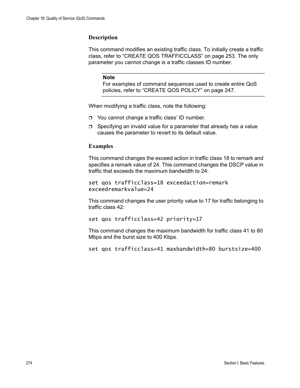 Description, Examples | Allied Telesis AT-S63 User Manual | Page 274 / 562