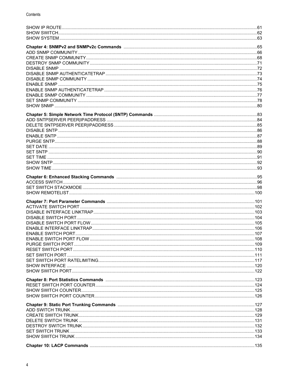 Allied Telesis AT-S63 User Manual | Page 4 / 562