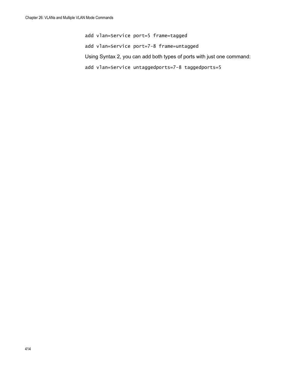 Allied Telesis AT-S63 User Manual | Page 414 / 562