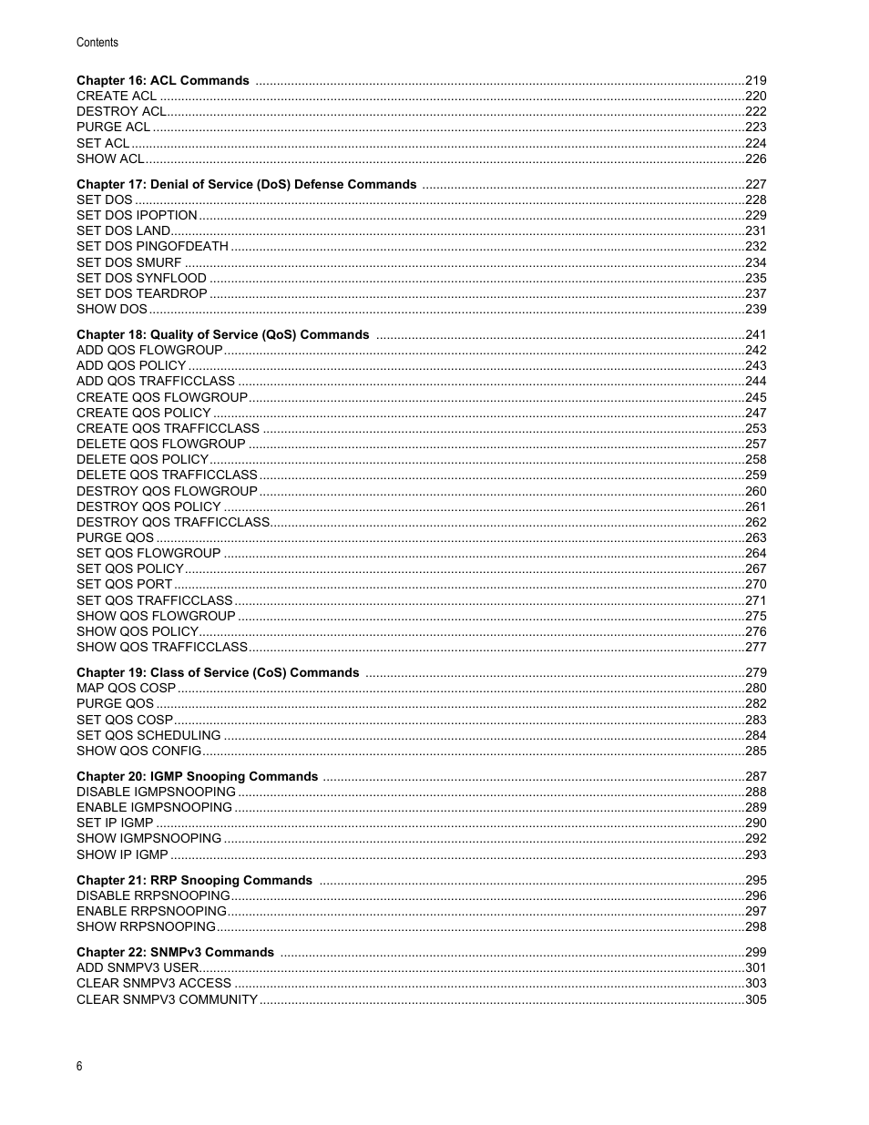 Allied Telesis AT-S63 User Manual | Page 6 / 562