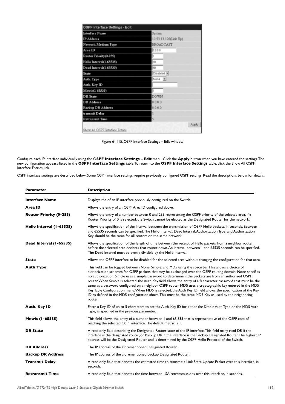 Allied Telesis AT-9724TS User Manual | Page 120 / 197