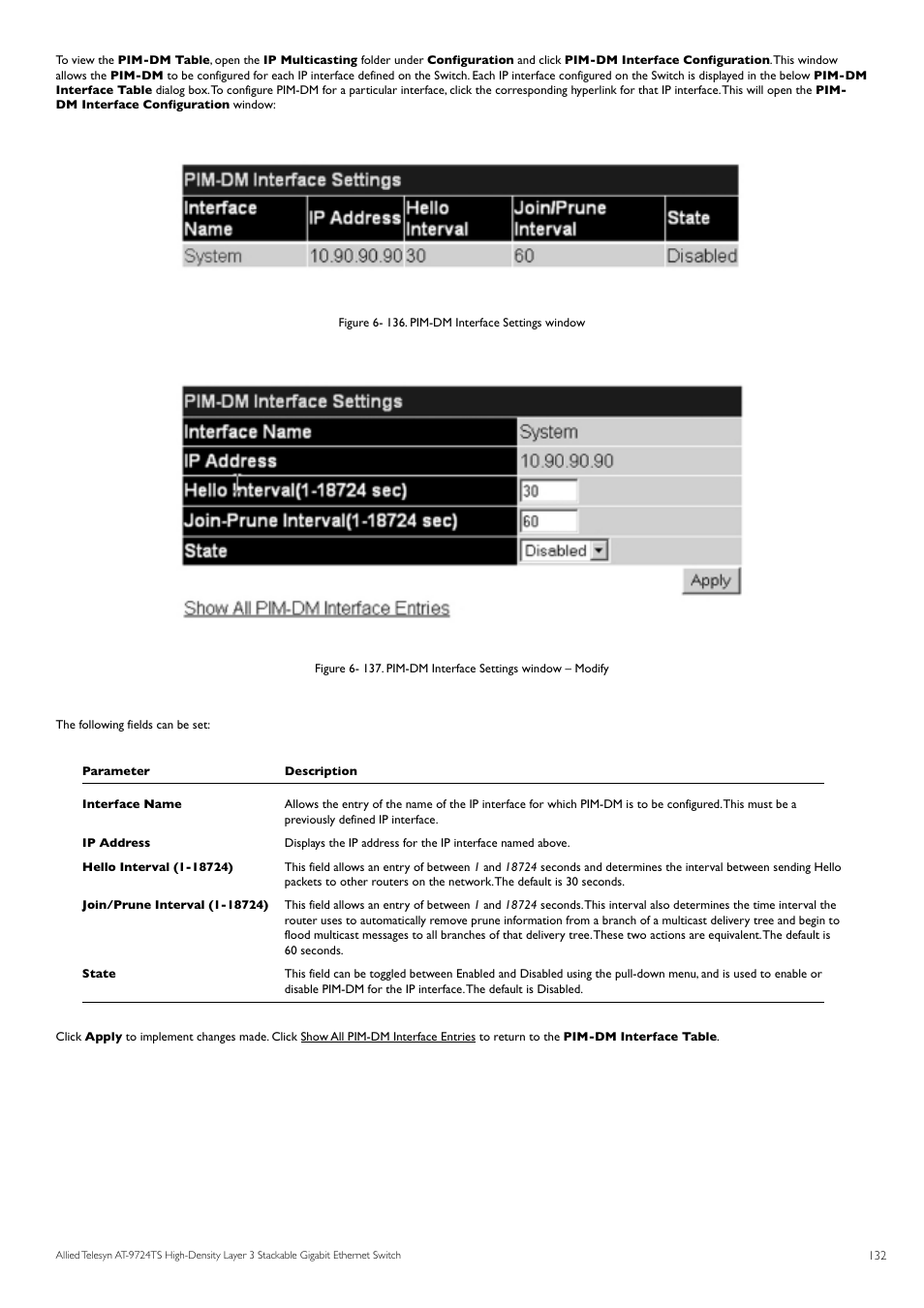 Allied Telesis AT-9724TS User Manual | Page 133 / 197