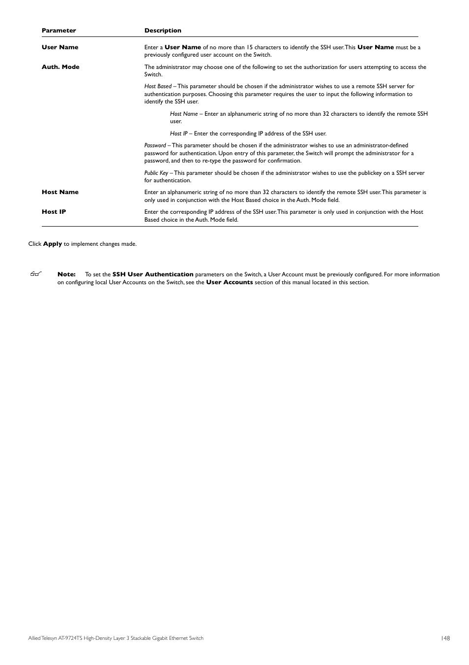 Allied Telesis AT-9724TS User Manual | Page 149 / 197