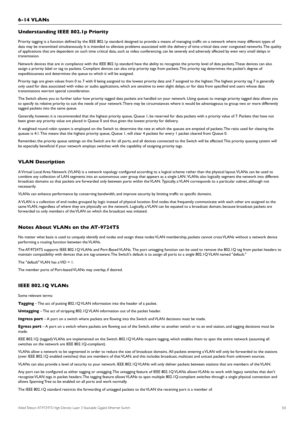 Allied Telesis AT-9724TS User Manual | Page 55 / 197