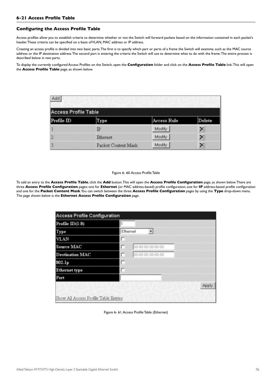 Allied Telesis AT-9724TS User Manual | Page 77 / 197