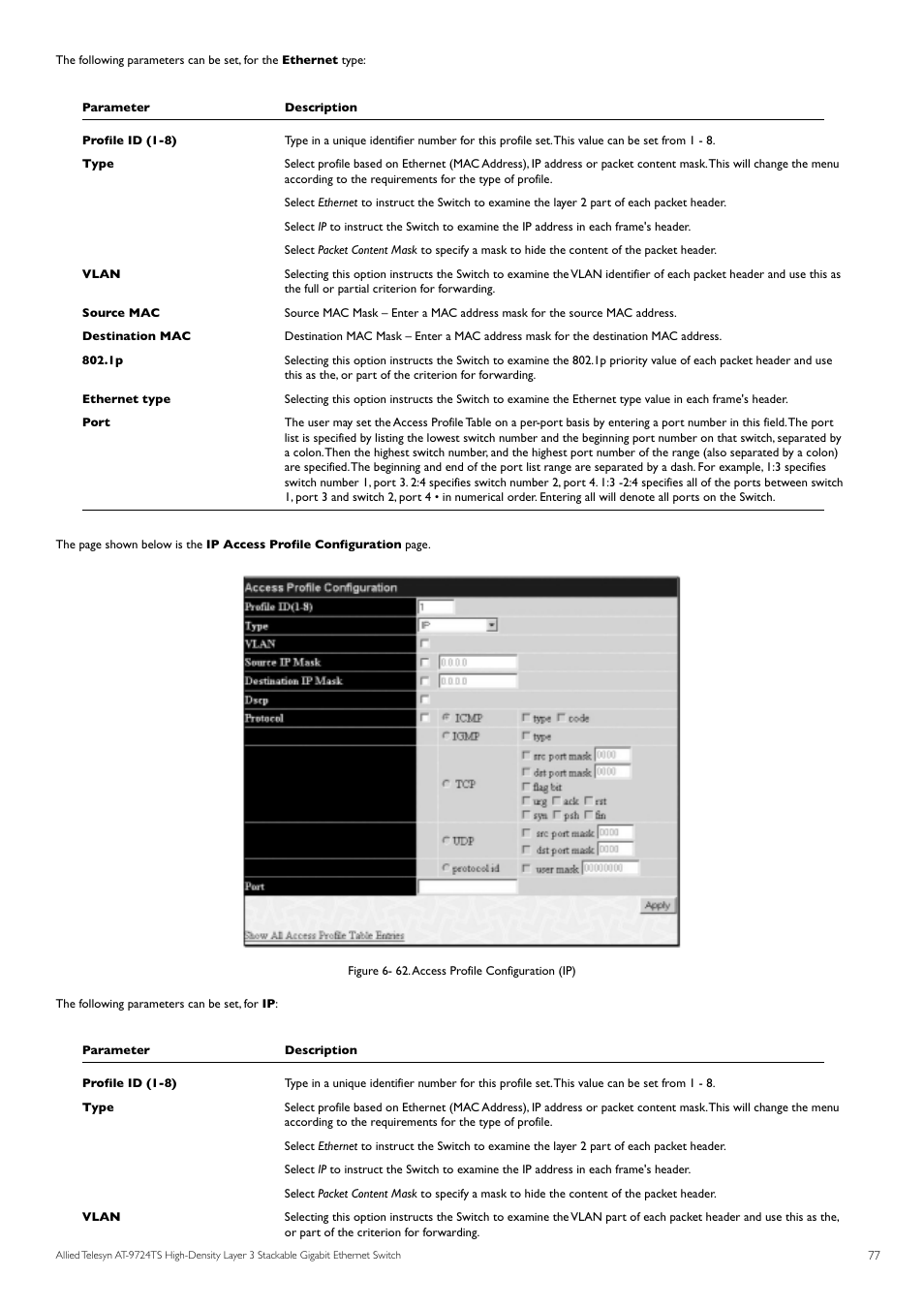 Allied Telesis AT-9724TS User Manual | Page 78 / 197
