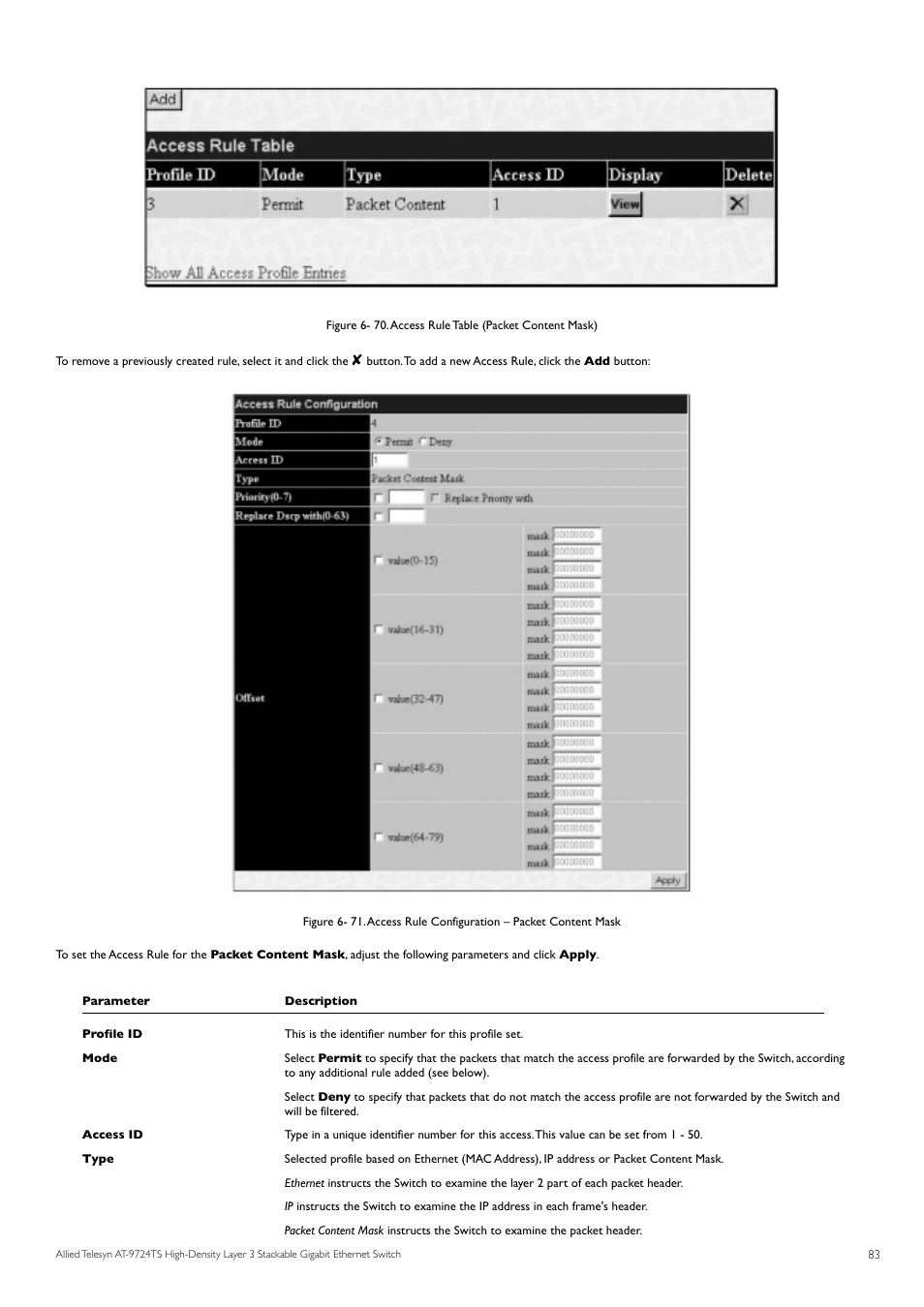 Allied Telesis AT-9724TS User Manual | Page 84 / 197