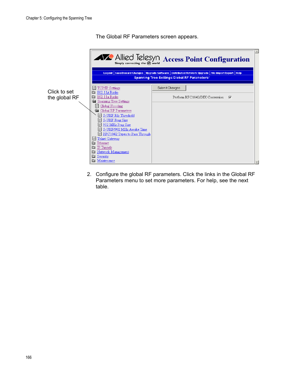 Allied Telesis AT-WA7501 User Manual | Page 166 / 339