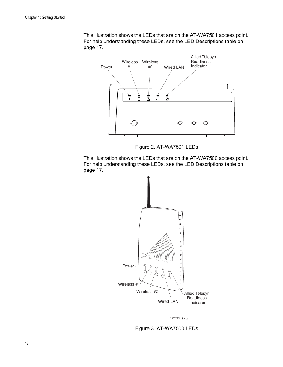 Allied Telesis AT-WA7501 User Manual | Page 18 / 339