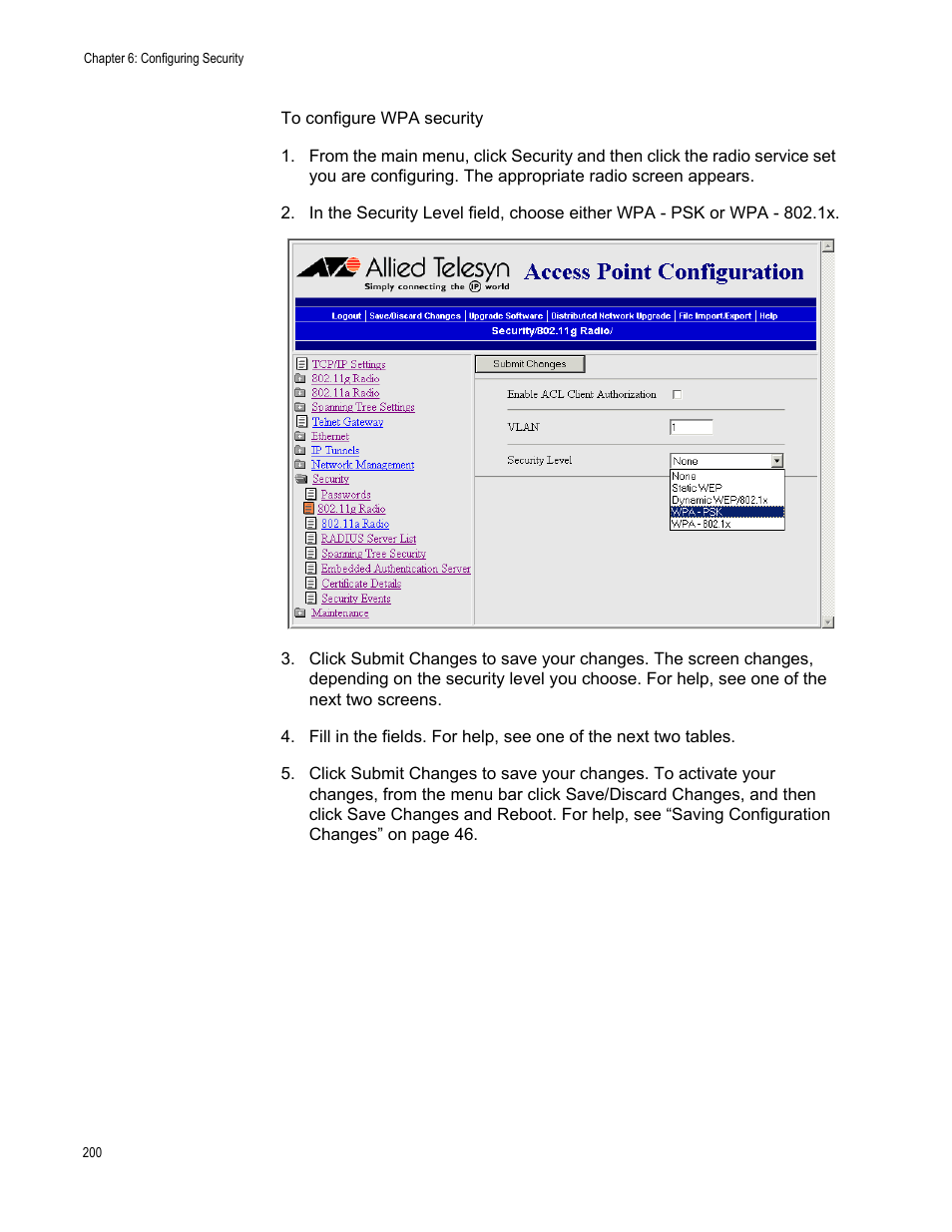 Allied Telesis AT-WA7501 User Manual | Page 200 / 339
