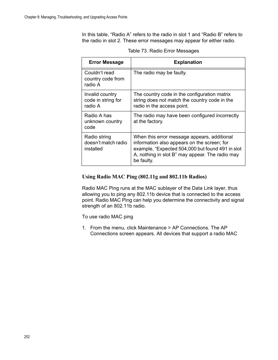 Allied Telesis AT-WA7501 User Manual | Page 252 / 339