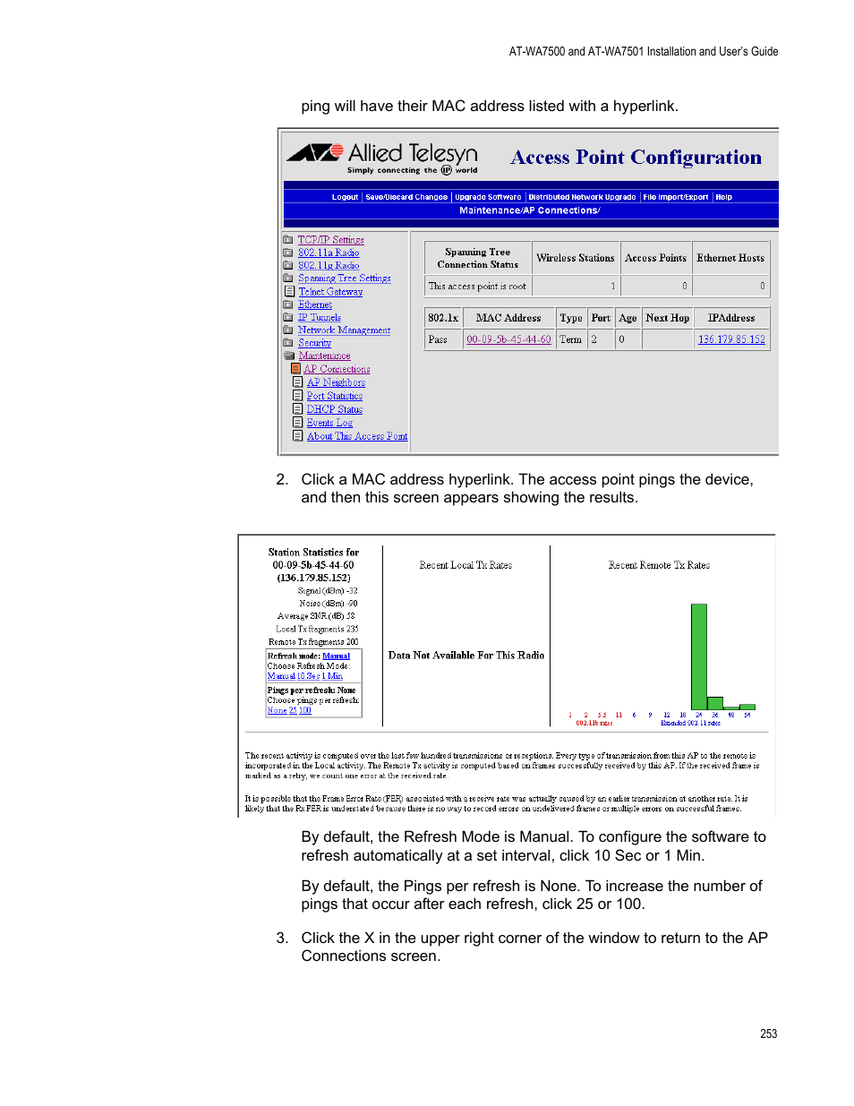 Allied Telesis AT-WA7501 User Manual | Page 253 / 339