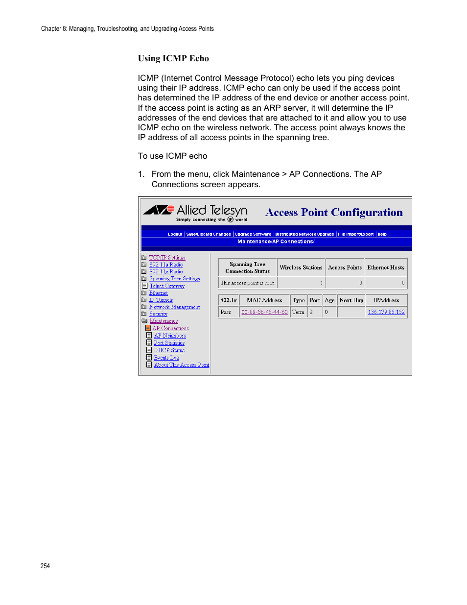 Allied Telesis AT-WA7501 User Manual | Page 254 / 339