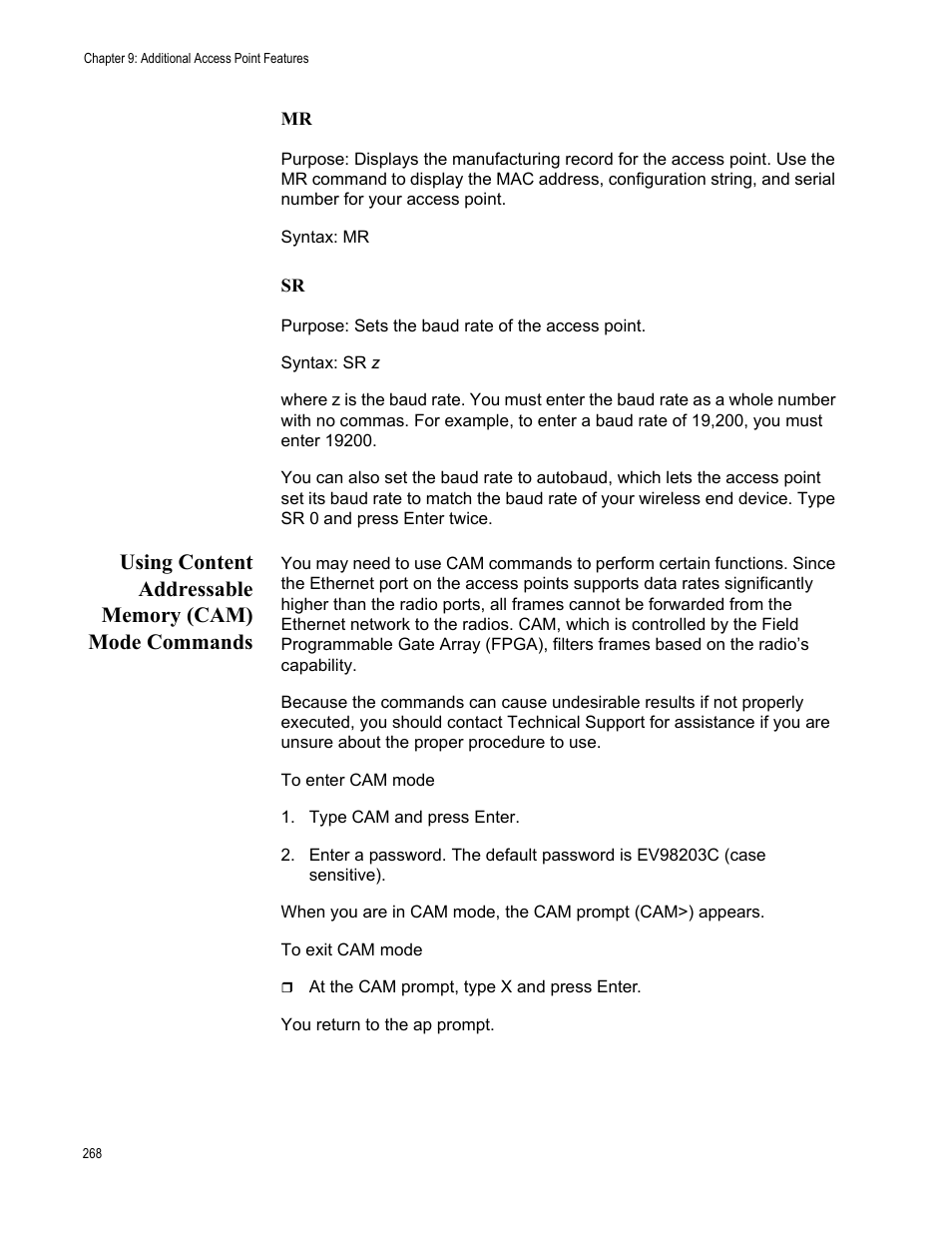 Allied Telesis AT-WA7501 User Manual | Page 268 / 339