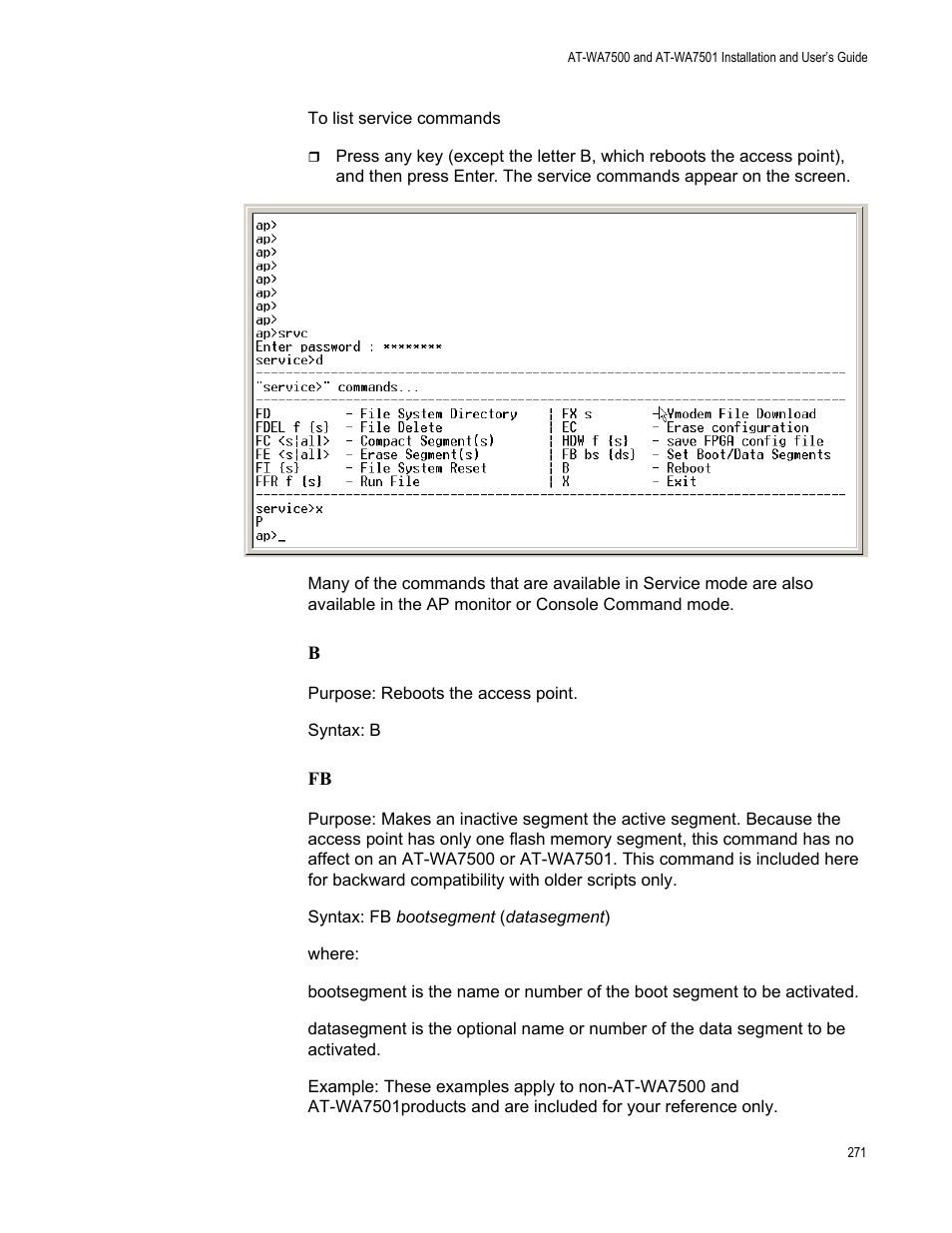 Allied Telesis AT-WA7501 User Manual | Page 271 / 339