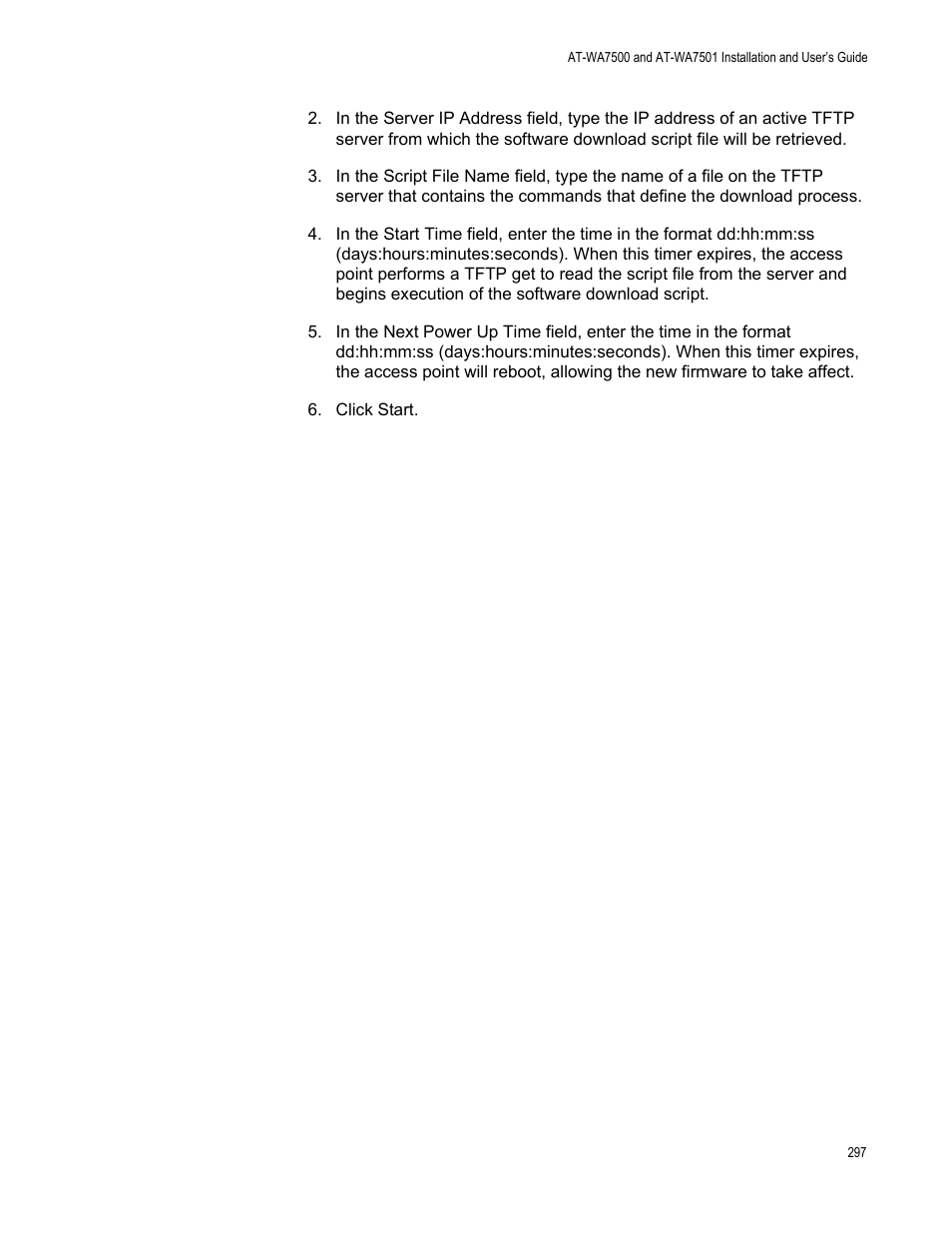 Allied Telesis AT-WA7501 User Manual | Page 297 / 339