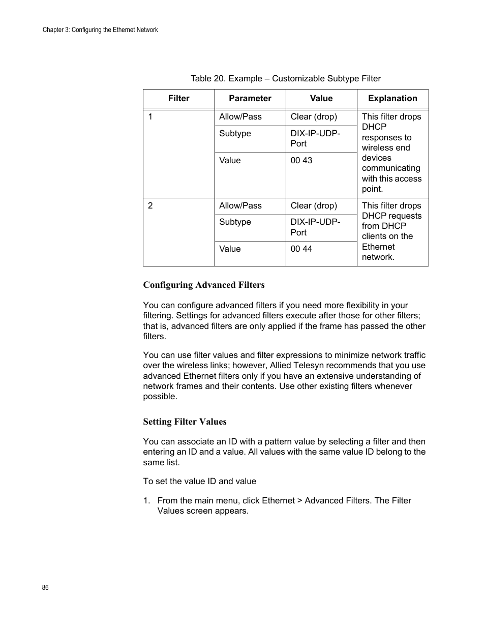 Allied Telesis AT-WA7501 User Manual | Page 86 / 339