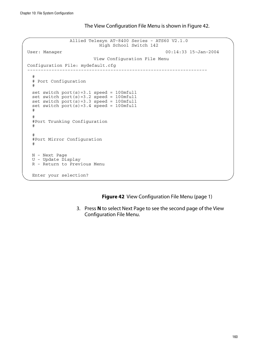 Allied Telesis AT-S60 User Manual | Page 160 / 858