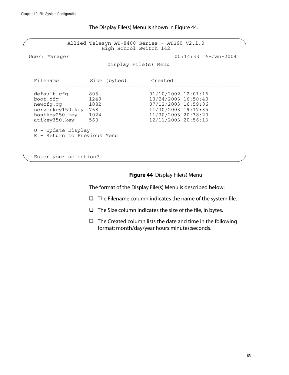 Allied Telesis AT-S60 User Manual | Page 166 / 858