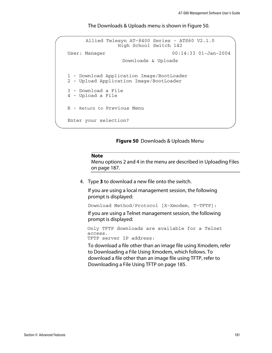 Allied Telesis AT-S60 User Manual | Page 181 / 858