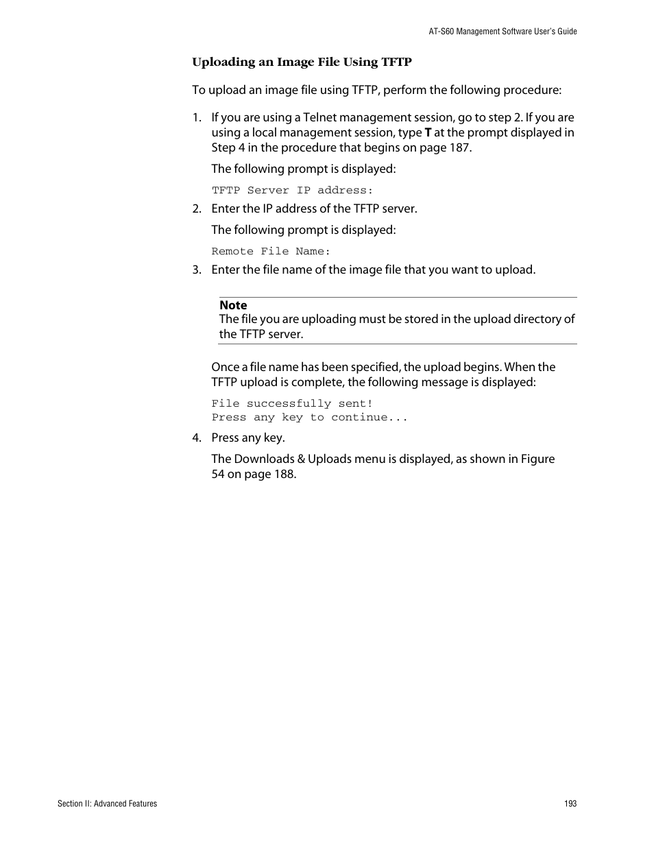 Allied Telesis AT-S60 User Manual | Page 193 / 858