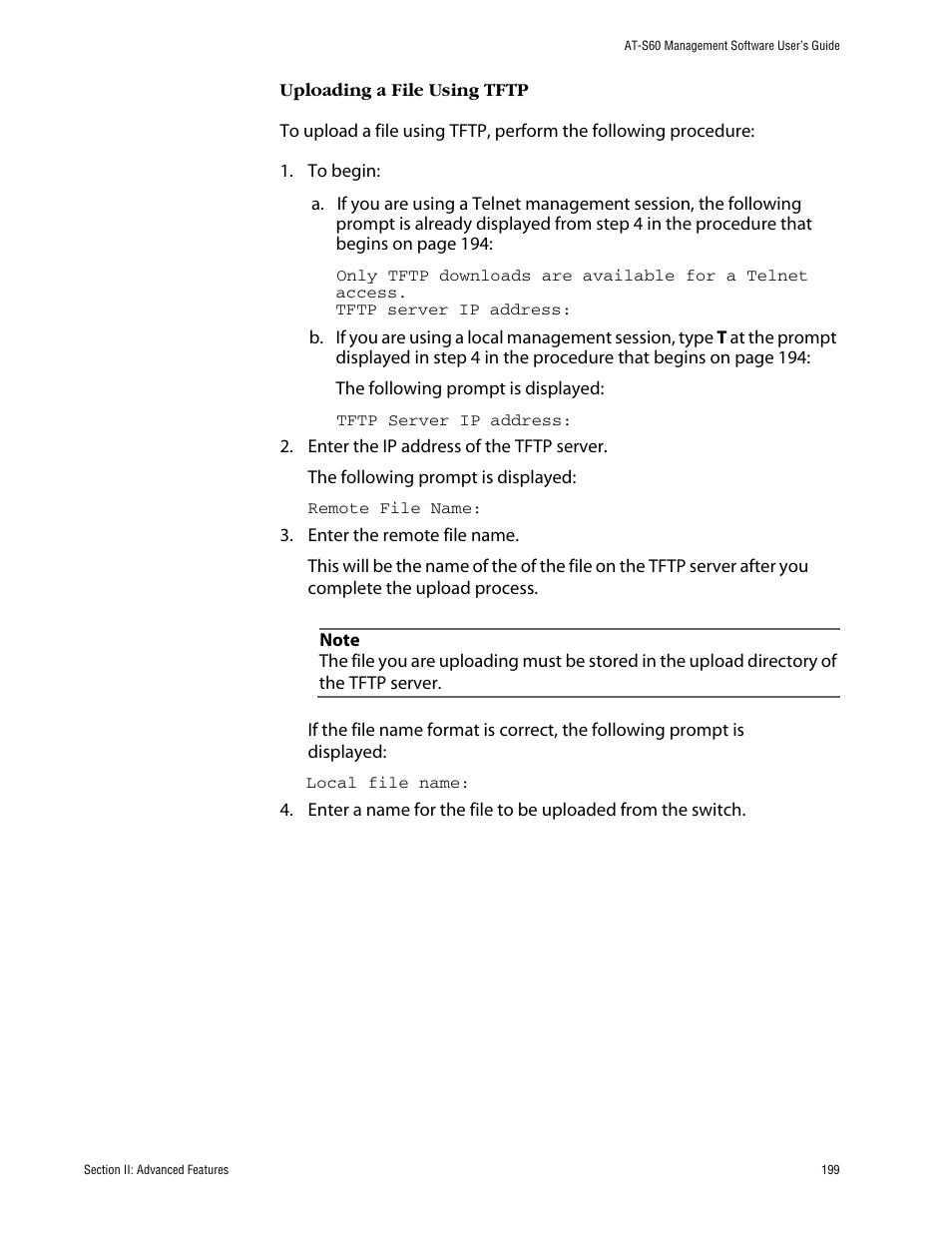 Allied Telesis AT-S60 User Manual | Page 199 / 858