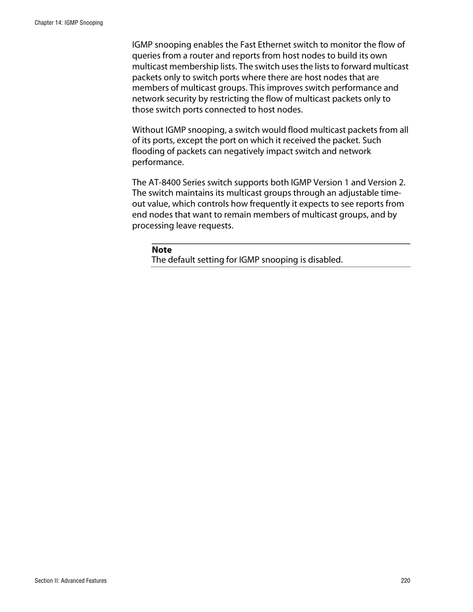 Allied Telesis AT-S60 User Manual | Page 220 / 858