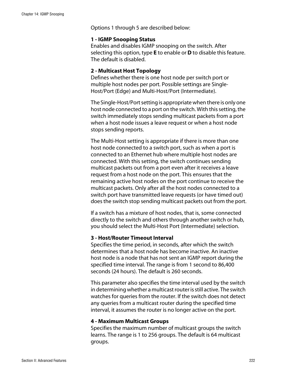Allied Telesis AT-S60 User Manual | Page 222 / 858