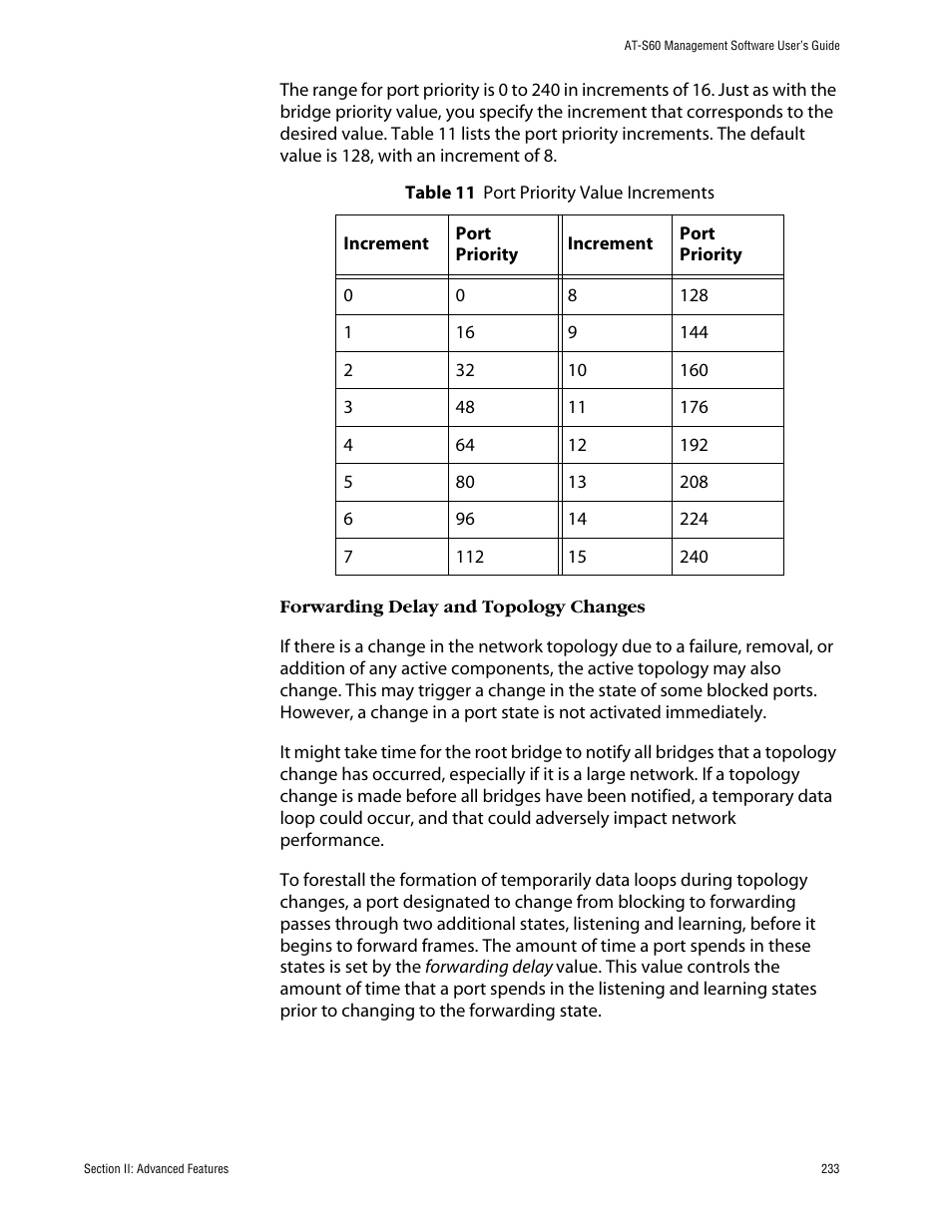 Allied Telesis AT-S60 User Manual | Page 233 / 858