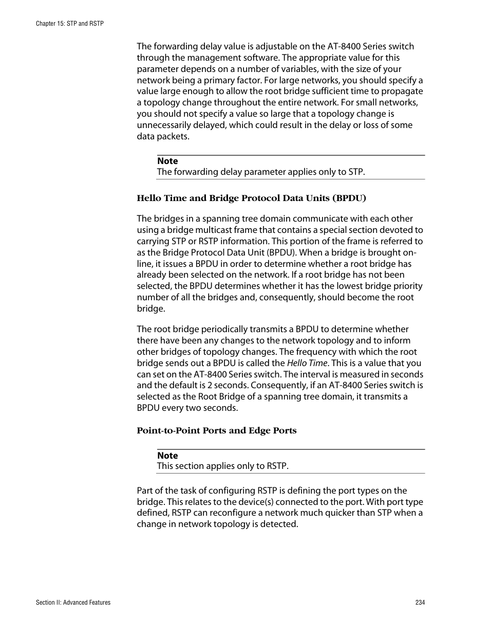 Allied Telesis AT-S60 User Manual | Page 234 / 858