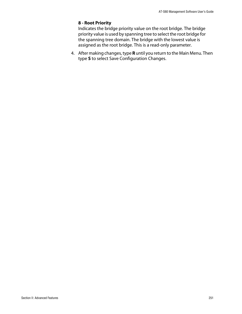 Allied Telesis AT-S60 User Manual | Page 251 / 858