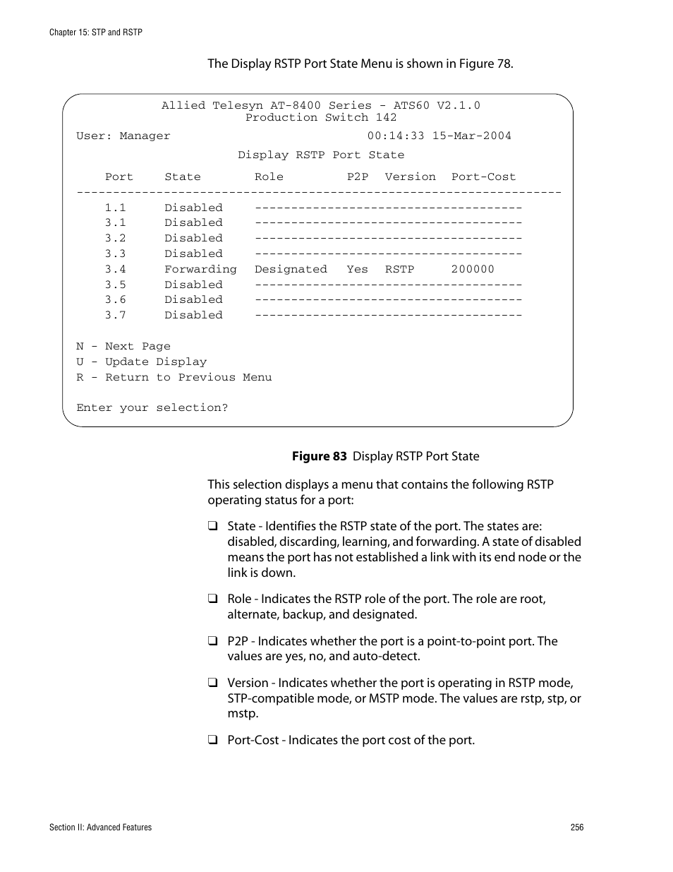 Allied Telesis AT-S60 User Manual | Page 256 / 858