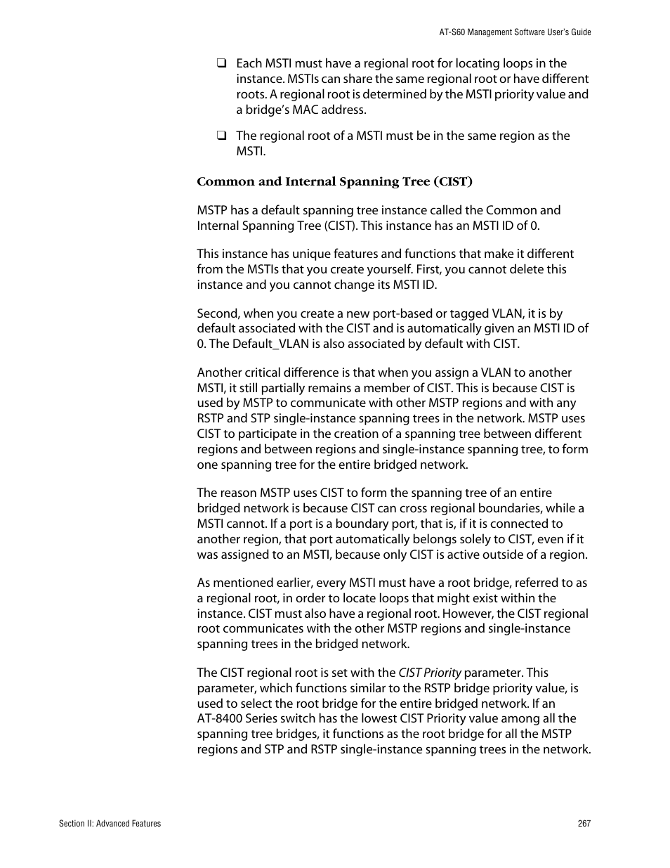 Allied Telesis AT-S60 User Manual | Page 267 / 858