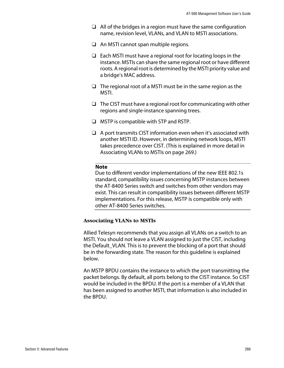Allied Telesis AT-S60 User Manual | Page 269 / 858