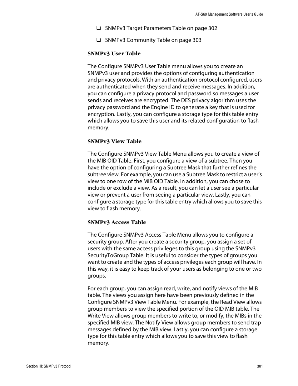 Allied Telesis AT-S60 User Manual | Page 301 / 858