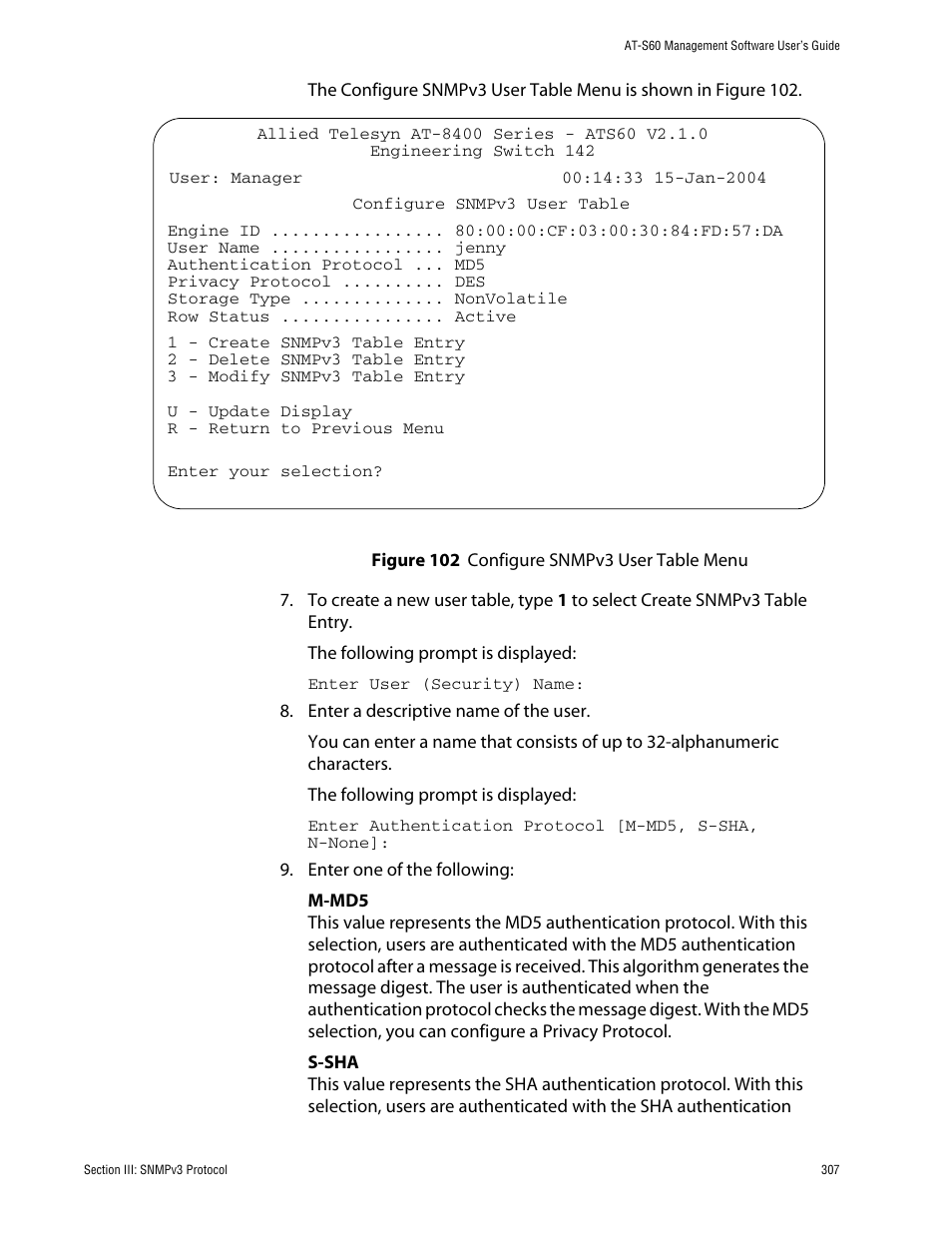 Allied Telesis AT-S60 User Manual | Page 307 / 858