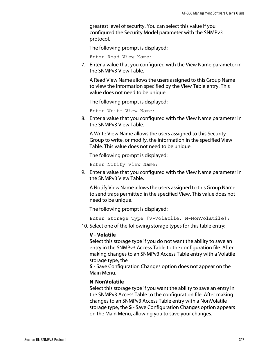 Allied Telesis AT-S60 User Manual | Page 327 / 858