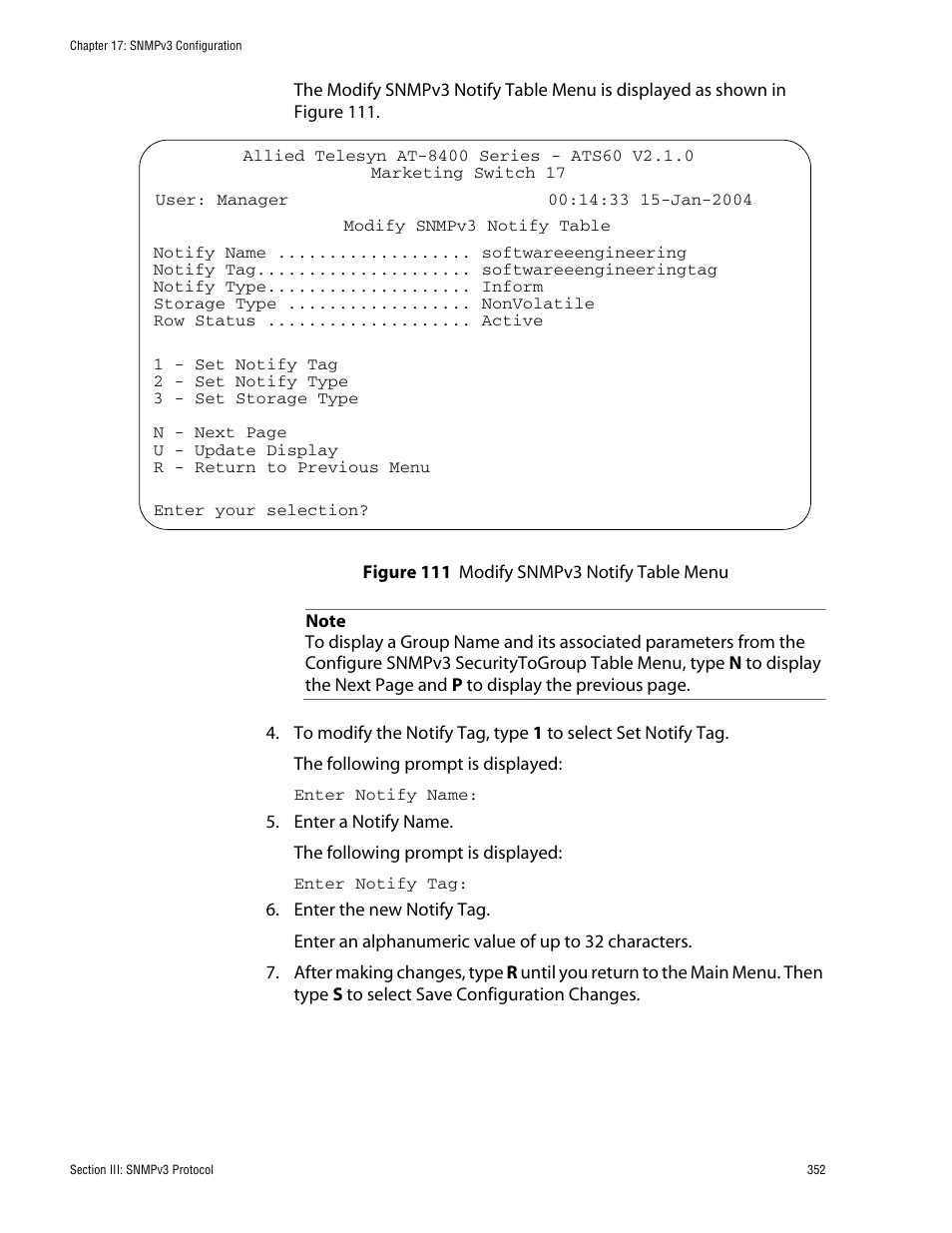 Allied Telesis AT-S60 User Manual | Page 352 / 858