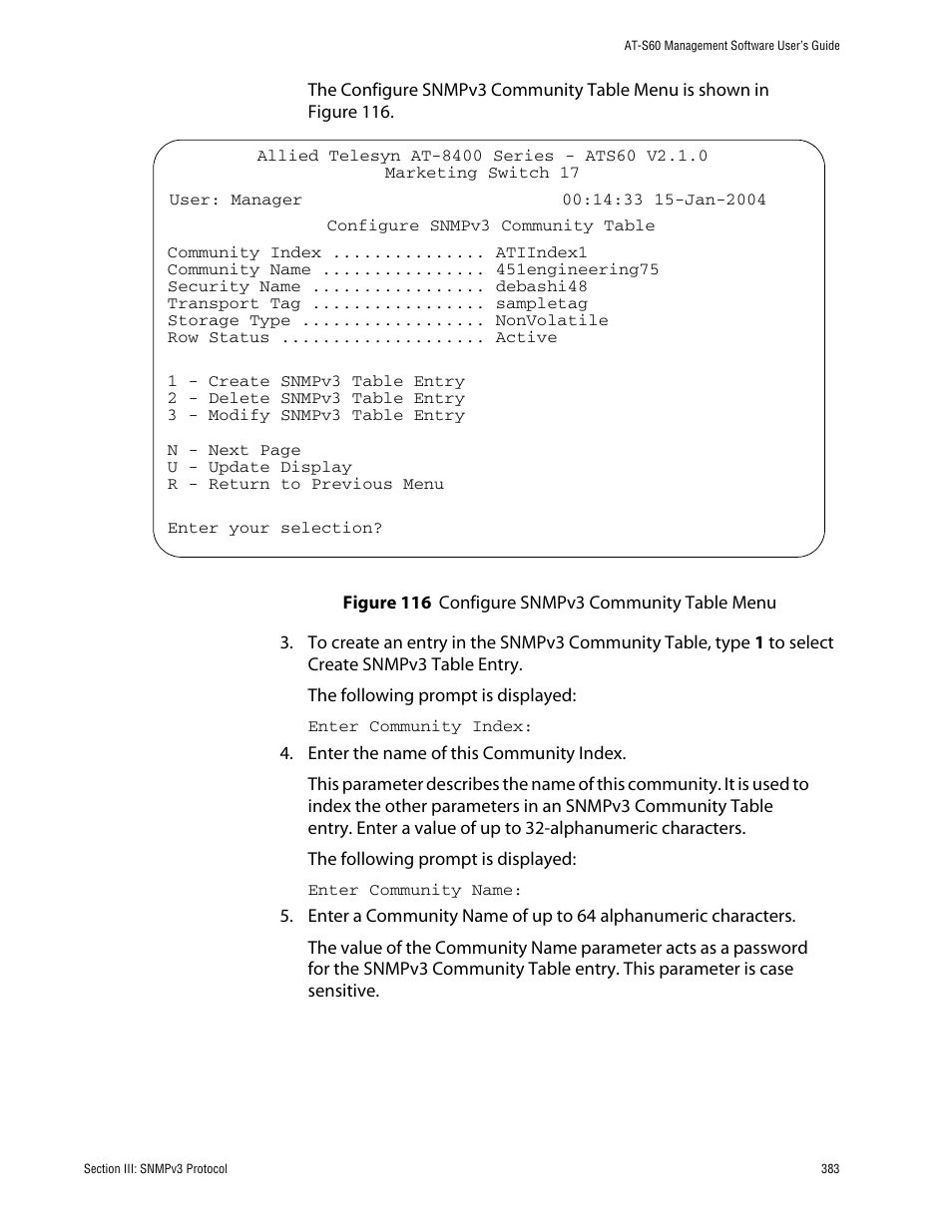 Allied Telesis AT-S60 User Manual | Page 383 / 858