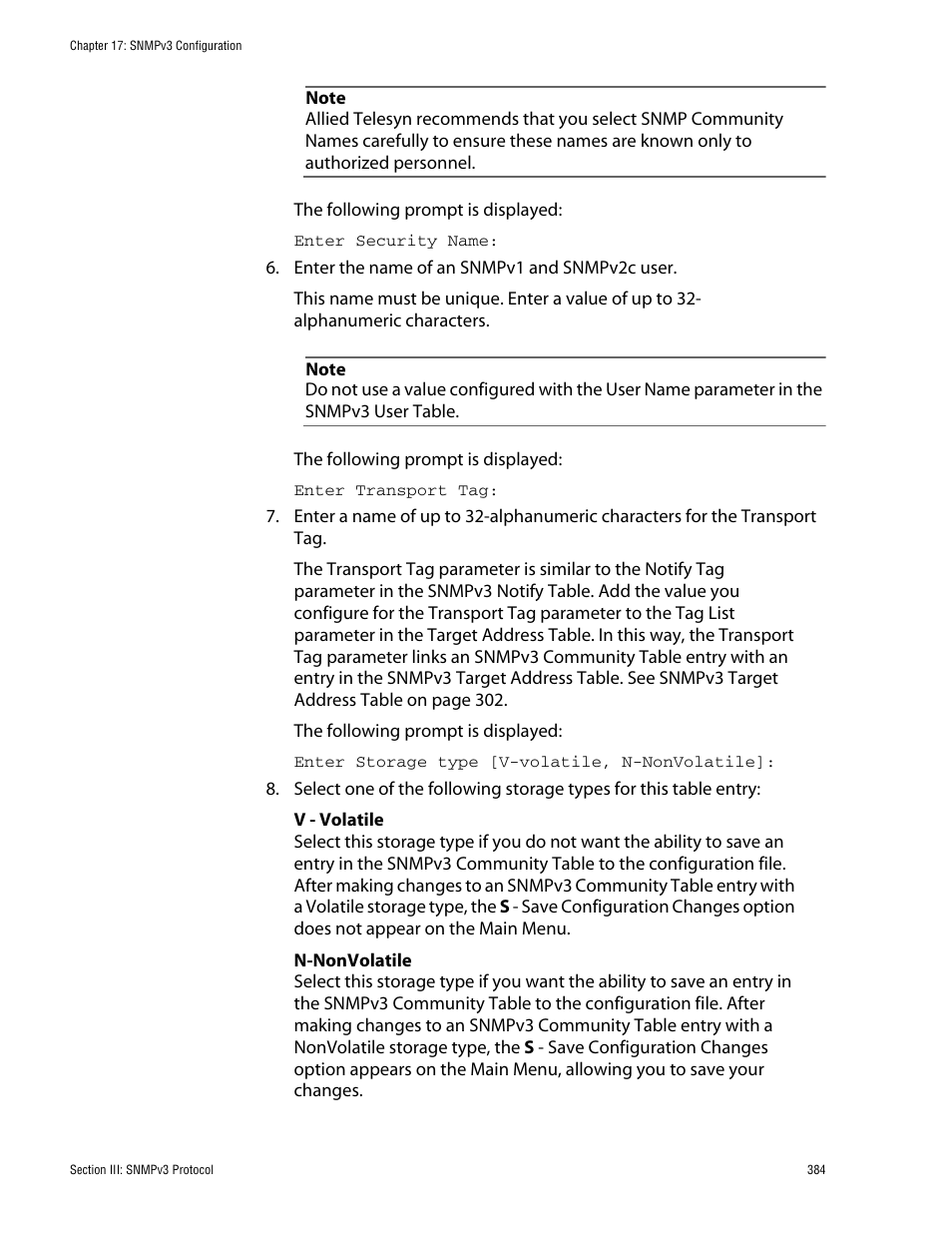 Allied Telesis AT-S60 User Manual | Page 384 / 858