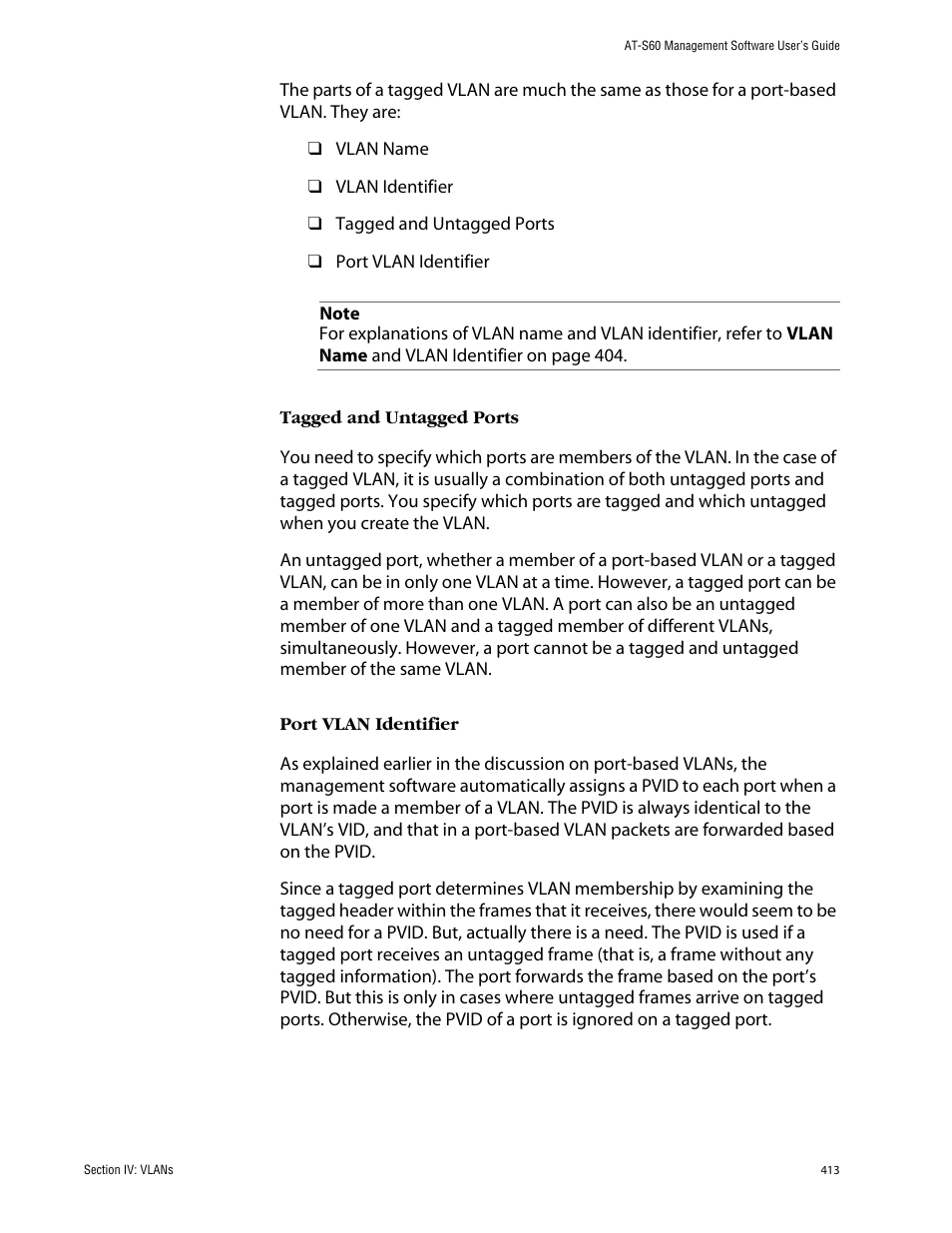 Allied Telesis AT-S60 User Manual | Page 413 / 858