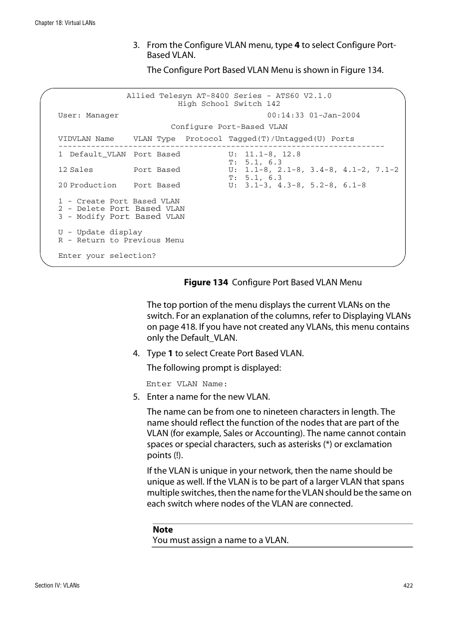 Allied Telesis AT-S60 User Manual | Page 422 / 858