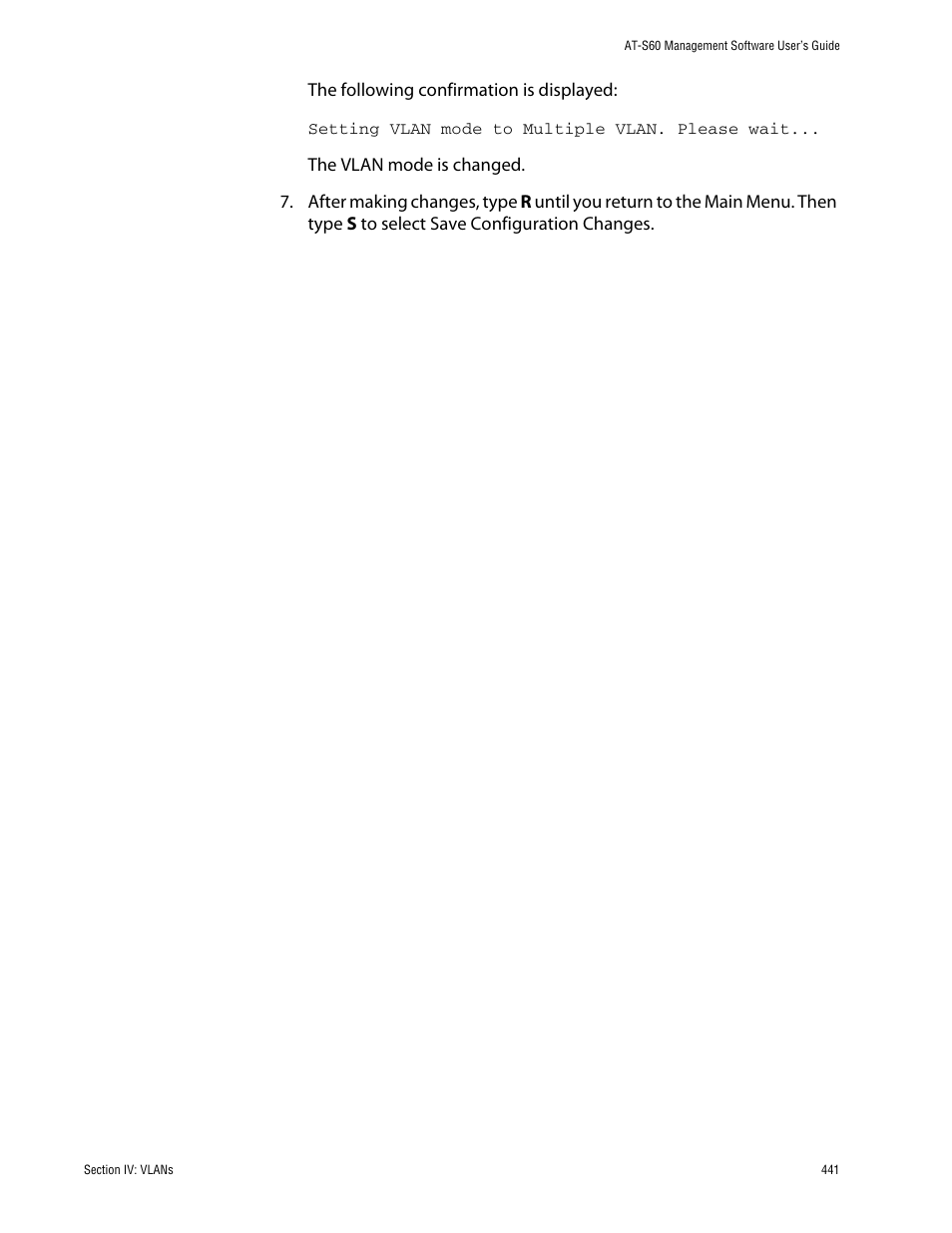 Allied Telesis AT-S60 User Manual | Page 441 / 858