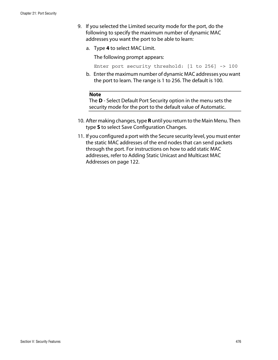 Allied Telesis AT-S60 User Manual | Page 476 / 858