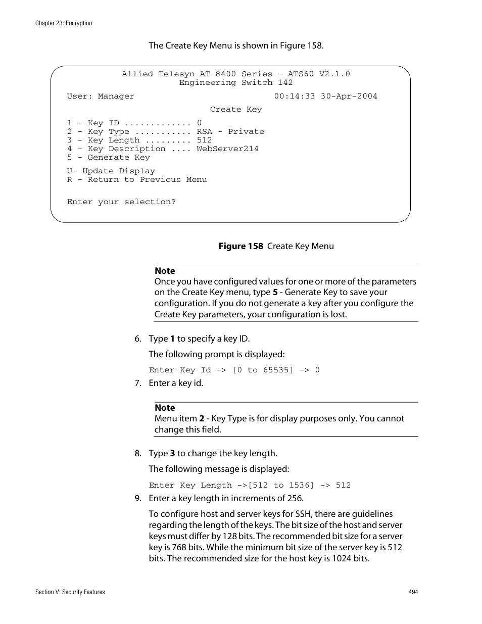 Allied Telesis AT-S60 User Manual | Page 494 / 858