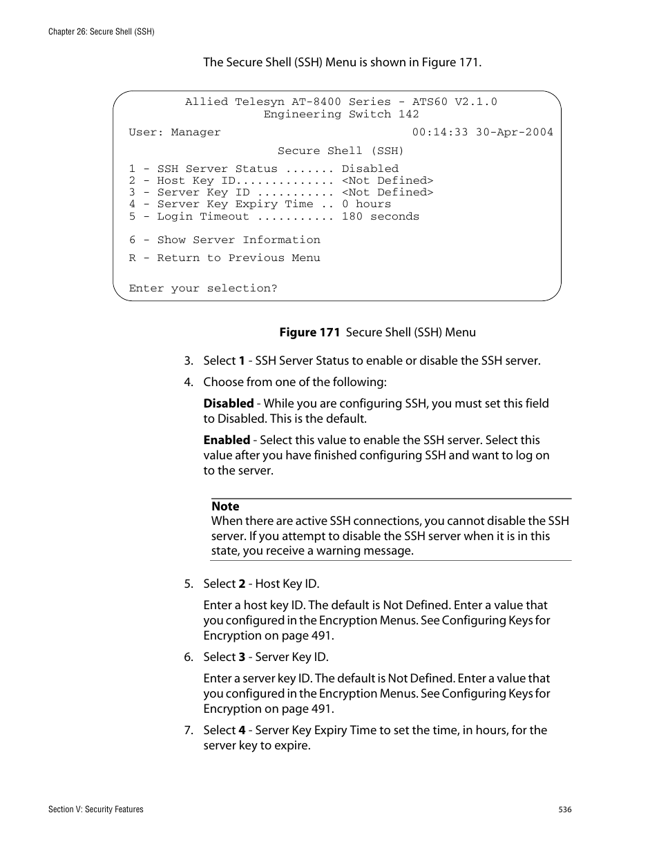 Allied Telesis AT-S60 User Manual | Page 536 / 858