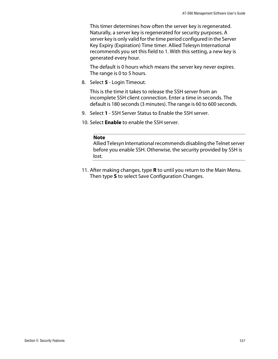 Allied Telesis AT-S60 User Manual | Page 537 / 858