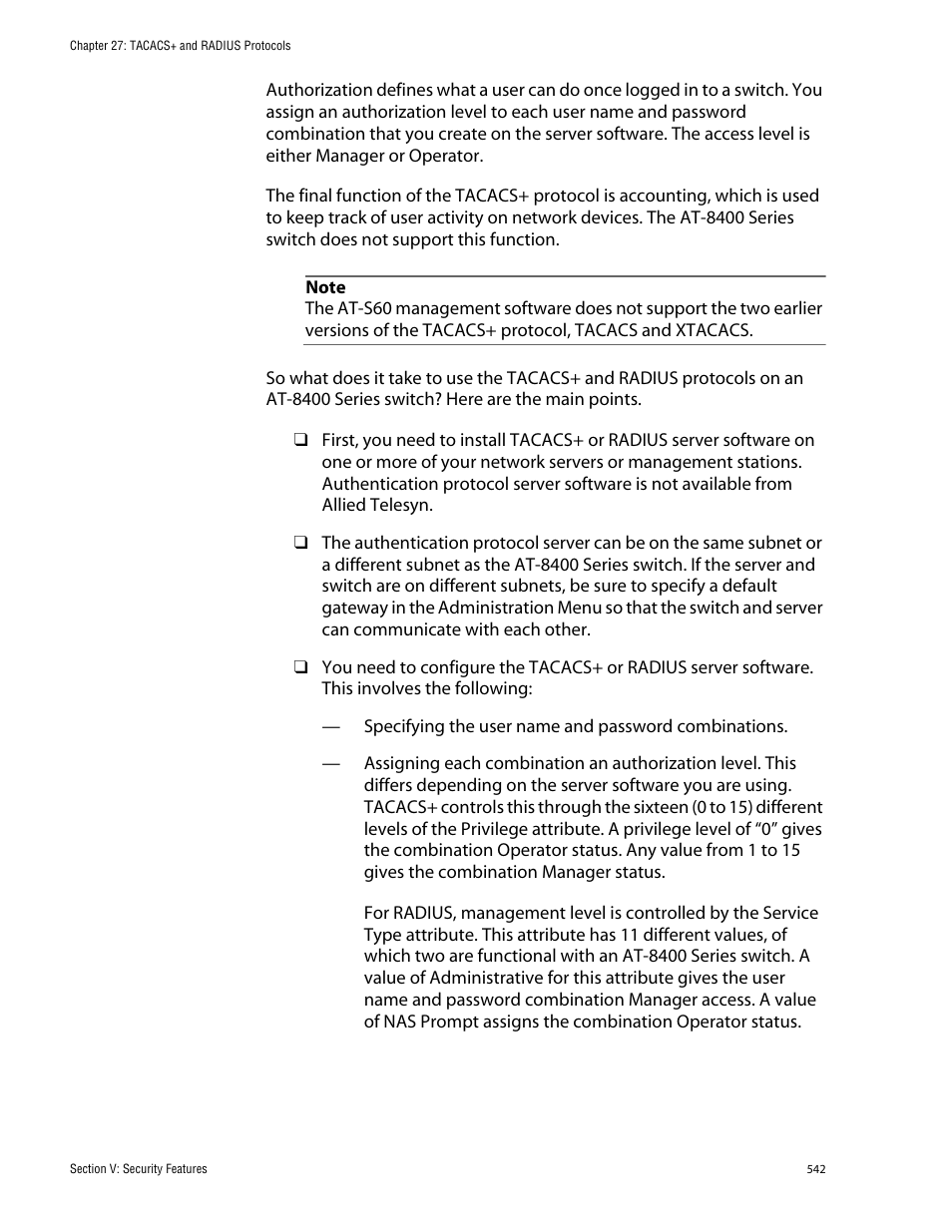 Allied Telesis AT-S60 User Manual | Page 542 / 858